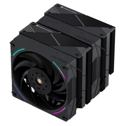 Кулер для процессора/ Thermalright Phantom Spirit 120 EVO (4-pin PWM, 157mm, Ni/CU, 7x6mm, ARGB, 2x120mm, 69CFM, 27dBA, 2150RPM, S: 1700, 1200, 20XX, 115X, AM5, AM4) (PS120-EVO)