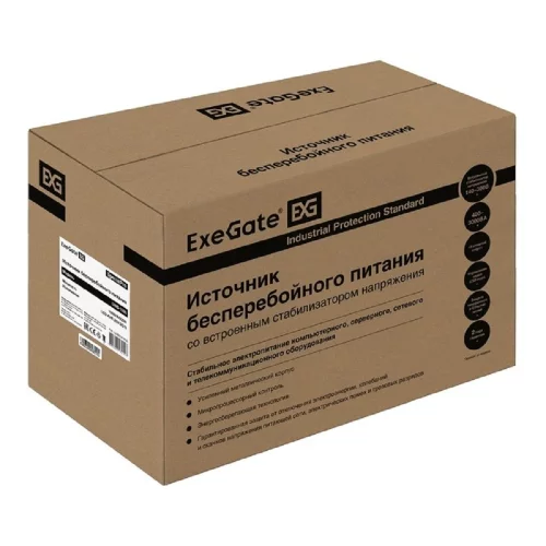 Exegate EX292797RUS ИБП ExeGate SpecialPro UNB-1500.LED.AVR.2SH.3C13 фото 3