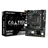 Материнская плата Maxsun MS-B450M GAMING WIFI B450, AM4, 2*DDR4, 1*PCIEx16, 1*PCIEx1, 1*M.2, 6*USB3.2 Gen1, 4*USB2.0, 2*SATA3.0, 1G, DP, HDMI, M-ATX, RTL (6940709663509)
