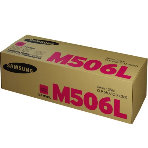Тонер-картридж/ Samsung CLT-M506L High Yield Magenta Toner Cartridge (SU307A)