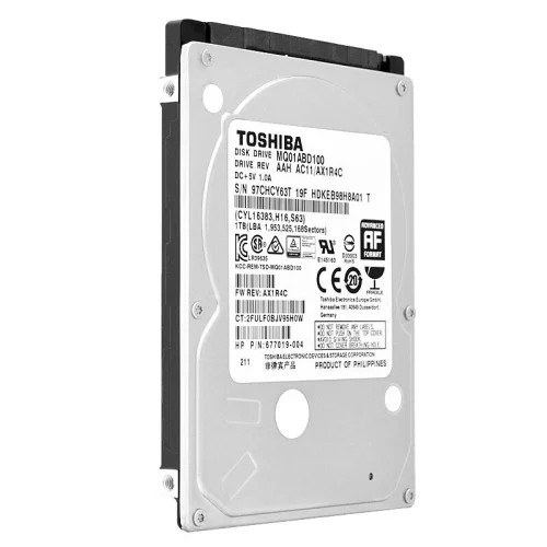 Жесткий диск/ HDD Toshiba SATAII 1Tb 2.5 5400 8Mb (MQ01ABD100)