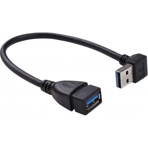 KS-is KS-401O Кабель адаптер угловой USB 3.0 M-F, левый