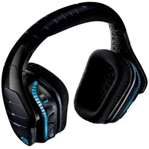 Гарнитура игровая Logitech Headset G933 Wireless, RGB, Stereo 7.1, USB, Black (981-000599) фото 3