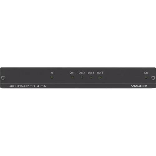 Усилитель-распределитель 1:4 HDMI UHD; поддержка 4K60 4:4:4, HDMI 2.0 [10-80408090] (VM-4H2)