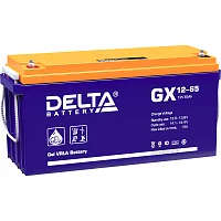 Батарея DELTA серия GX, GX 12-65, напряжение 12В, емкость 65Ач (разряд 20 часов), макс. ток разряда (5 сек.) 650А, макс. ток заряда 12.86А, свинцово-кислотная типа GEL, клеммы под болт М6, ДxШxВ 350х167х179мм., вес 23.4кг., срок службы 15 лет./ Battery D
