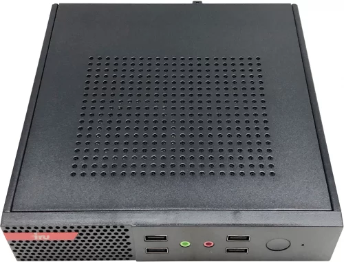 Компьютер IRU Office 310H5PTF Core i5-10400 (2.9) 16Gb SSD256Gb DOS GbitEth WiFi BT черный (1981123)