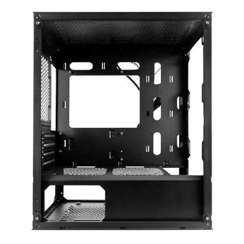 1STPLAYER Корпус TRILOBITE T3-G Black / mATX, TG / 4x 120mm LED fans inc. / T3-G-BK-4F1 фото 3