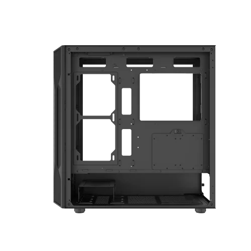 Корпус ПК без блока питания/ Case SAMA S40E Black, Midi-Tower, TG, no fans, 2xUSB 3.0 + 1xUSB 3.1 Type-C, ATX, mATX, mITX Black (S40E-BKAP00X1-RU) фото 4