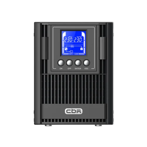 ИБП CBR ESSENCE ESN-1000C Online 1000 VA / 1000 W, Tower, 4 x C13, LCD, HID-USB, RS232, EPO, SNMP slot/ UPS CBR Online Tower (ESN-1KT-4I-LCHERSC)