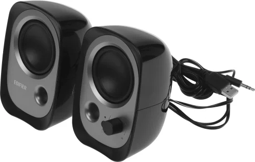 Колонки Edifier R12U 2.0 черный 4Вт портативные (R12U-BLACK)