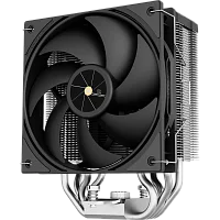 Кулер для процессора/ CPU Cooler Thermalright Assassin X 120 R Digital ARGB Black (4-pin PWM, 151mm, Al/ Cu, 4x6mm, ARGB, 1x120mm, 70.84CFM, 29.8dBA, 2000RPM, S: 1851/ 1700/ 1200/ 115X, AM5/ AM4, black) (AX120-R-DG-BL-ARGB)