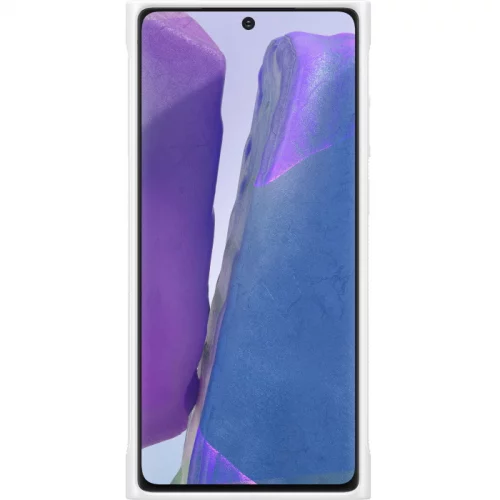 Чехол (клип-кейс) Samsung для Samsung Galaxy Note 20 Clear Protective Cover белый (EF-GN980CWEGRU) фото 2