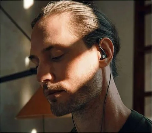 Наушники вкладыши Sennheiser IE 300 1.25м черный проводные крепление за ухом (509104) фото 7