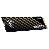 Твердотельный накопитель SSD MSI M.2 2280 2TB SPATIUM M470 PRO Client SSD S78-440Q990-P83, PCIe Gen4x4 with NVMe, 3D TLC, R/ W 5000/ 4400