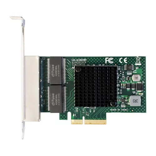 Exegate EX293453RUS Сетевой адаптер ExeGate EXE-BCM5719 (PCI-E x4 v2.0, порты 4xRJ45, 10/ 100/ 1000Mbps, Gigabit Chipset Broadcom BCM5719) фото 3