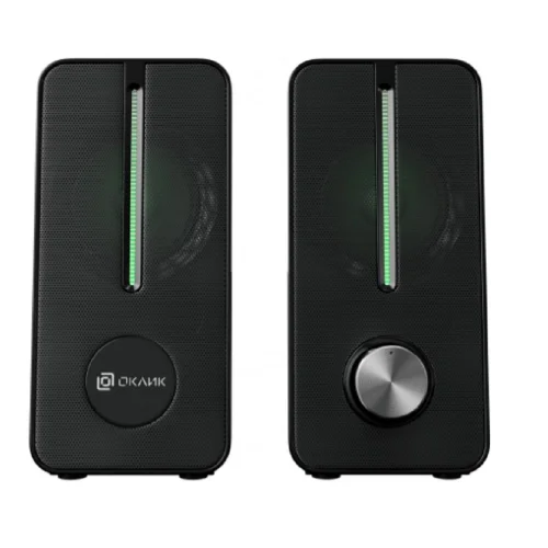 Oklick OK-120U 2.0 черный 6Вт