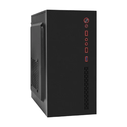 Exegate EX298810RUS Корпус Minitower ExeGate BAA-403U2 (mATX, без БП, 1*USB+2*USB3.0, HD Audio, черный)
