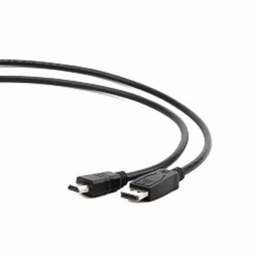 Кабель DisplayPort-HDMI Gembird/ Cablexpert 1м, 20M/ 19M, черный, экран, пакет(CC-DP-HDMI-1M)