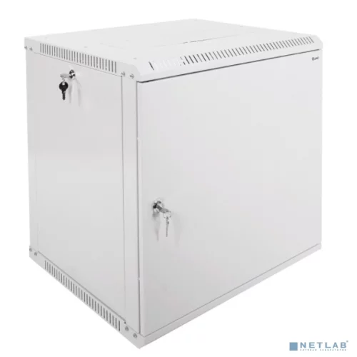 Шкаф телекоммуникационный настенный разборный ЭКОНОМ 12U (600 520) дверь металл (ШРН-Э-12.500.1)