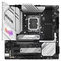 Материнская плата ASUS ROG STRIX B760-G GAMING WIFI, LGA1700, B760, 4*DDR5, HDMI+DP, 4xSATA3 + RAID, M2, Audio, Gb LAN, USB 3.2, USB 2.0, ATX; 90MB1EQ0-M0EAY0
