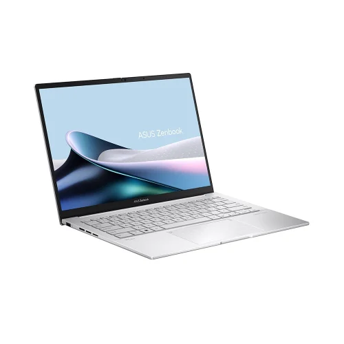 Ноутбук ASUS Zenbook 14 Special UX3405CA-PP682X Core Ultra 9 285H/ 32GB/ 1TB SSD/ / 14 OLED (1920x1200) WUXGA ,WiFi 7+BT 5.4/ Win11Pro RUS / 0.99 kg / Foggy Silver (90NB14W2-M010D0) фото 2