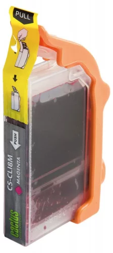 Картридж струйный Cactus CS-CLI8M CLI-8M пурпурный (13.4мл) для Canon Pixma MP470/MP500/MP510/MP520/MP530/MP600/MP800/MP810/MP830/MP970/iP3300/iP3500/iP4200/iP5200/iP5300/iP6600D/iP6700D/MX700/MX850/iX4000/iX5000/Pro9000/9000Mark II с чипом