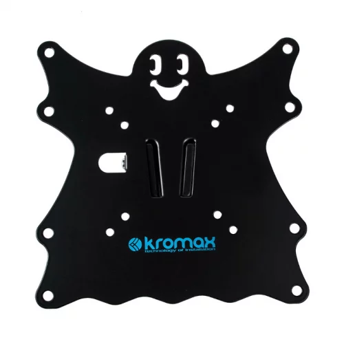 Кронштейн Kromax CASPER-201 черный для TV 20-43, настенный наклонный, max VESA 200x200, от стены 50мм, наклон +5-15° (20173)