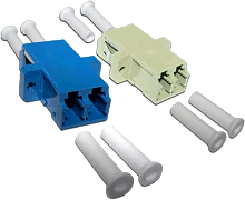 Адаптер оптический LANMASTER LC, MM, корпус SC, дуплексный (LAN-2LC/ S-AM-MM) (LAN-2LC/S-AM-MM)