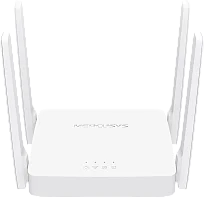 Маршрутизатор/ AC1200 dual-Band Gb Wi-Fi router, 1 10/ 100 Mbits WAN + 2 10/ 100 Mbits LAN , 4 5dBi external antennas (AC10) (AC10#OCS)