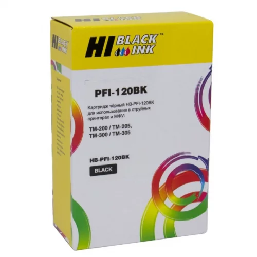Картридж Hi-Black PFI-120BK черный (15020910025)