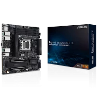 Материнская плата ASUS PRO WS B850M-ACE SE AM5 ATX 4xDDR5 2xPCIEx16 2xM.2 2хUSB-C DP HDMI VGA 10GLAN 2.5GLAN (90MB1MN0-M0EAY0)