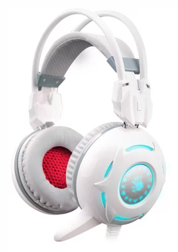 A4Tech Bloody G300 белый 1.8м мониторные оголовье (G300 WHITE+GREY)