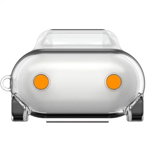 Чехол SwitchEasy MoveBuddy для в футляра с возможностью беспроводной зарядки к AirPods 1 и 2 прозрачный (GS-108-95-190-65) фото 2
