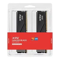 Модуль памяти ADATA 32GB DDR5 6000 UDIMM LANCER BLADE AX5U6000C4816G-DTLABBK Non-ECC, CL48-48-48, kit 2x16gb