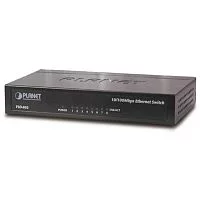коммутатор/ PLANET 8-Port 10/100Mbps Fast Ethernet Switch, Metal (FSD-803)