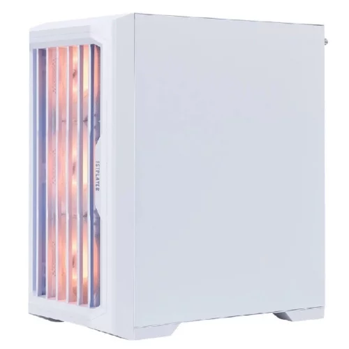 1STPLAYER BULLET HUNTER H2 ARGB White / mATX / 4x120mm ARGB fans / H2-WH-4F7-W фото 3