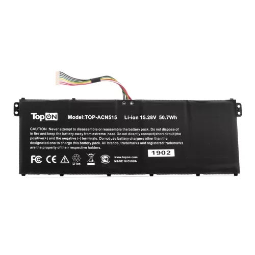Аккумулятор для ноутбука Acer AN515, A515, A715, SF315 15.2V 3200mAh PN: AC14B7K (TOP-ACN515)