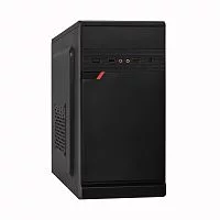 Exegate EX283058RUS Корпус Minitower ExeGate BAA-106 Black, mATX, , 2*USB, Audio