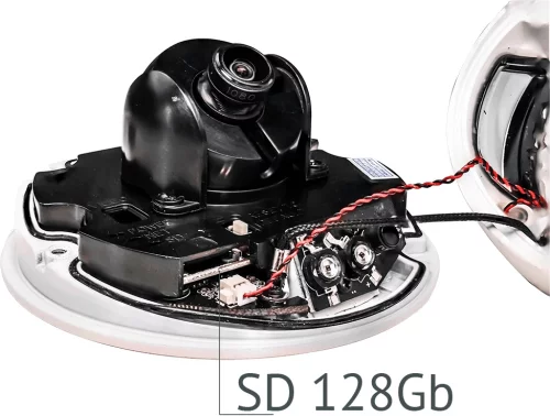 Камера видеонаблюдения IP Trassir TR-D4121IR1 3.6-3.6мм цв. корп.:белый (TR-D4121IR1 (3.6 MM)) фото 3