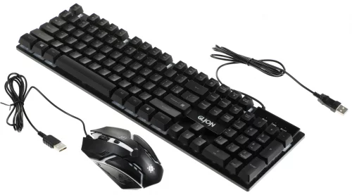 DEFENDER Glion C-123 Игровой набор (RU,Light,мышь+клавиатура) (45123) фото 4