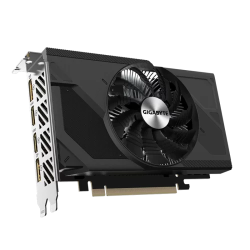 Видеокарта/ VGA GIGABYTE NVIDIA GeForce RTX 4060 D6 8G 8GB, GDDR6/128-bit, PCIe 4.0, 2xHDMI 2.1, 2xDP, 2-slot (GV-N4060D6-8GD)