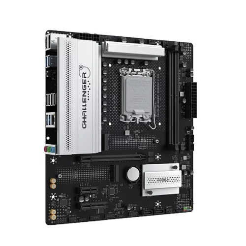 MAXSUN MS-Challenger B860M 2.5G (Socket 1851, mATX, 2*DDR5(96Gb), DP/HDMI, 2xSATA3, 2*M.2,1xPCI-Ex16/1xPCI-Ex4/1xPCI-Ex1, 4*USB 2.0, 4*USB 3.2, LAN 1*2.5G, Black, RTL) фото 3