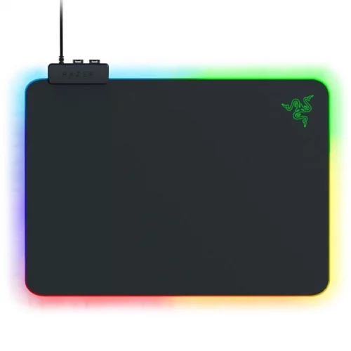 Игровой коврик для мыши Razer Firefly V2/ Razer Firefly V2 - Hard Surface Mouse Mat with Chroma (RZ02-03020100-R3M1)