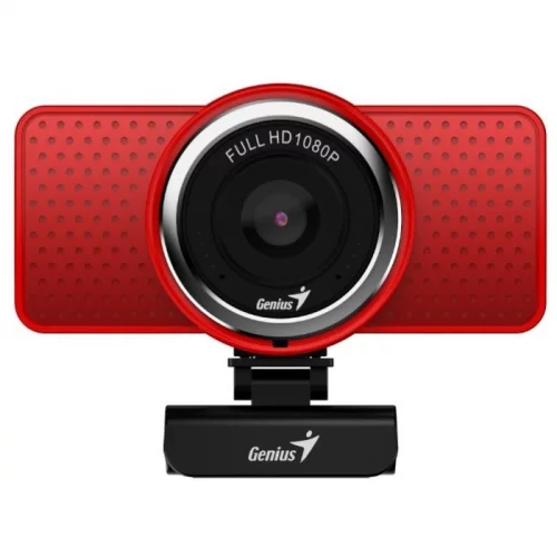 Веб-камера Genius ECam 8000 Red, 1080p FHD 2Mp CMOS (32200001401)