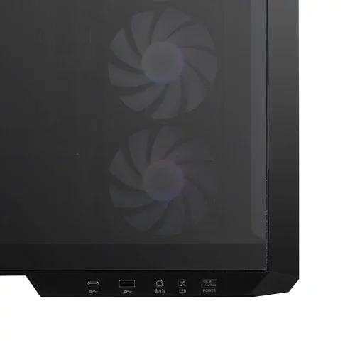 Корпус MSI MAG Pano M100R PZ , Micro-ATX, 1xUSB 3.2 Gen 1, 1xUSB 3.2 Gen2 Type-C, 4x120mm ARGB Fan, ARGB+PWM Control Board, TG (306-7G24R25-HH9) фото 7