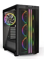 be quiet! Pure Base 500 FX Black / ATX, TG, USB-C / 3x120mm + 1x140mm ARGB fans inc. / BGW43