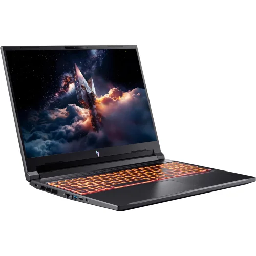 Ноутбук/ ACER Aspire Nitro V16 ANV16-42-R73R 16(1920x1200 IPS (180Hz) )/AMD Ryzen 7 260(3.8Ghz)/16384Mb/512PCISSDGb/noDVD/Ext:NVIDIA GeForce RTX 5070(8192Mb)/Cam/BT/WiFi/76WHr/war 1y/2.1kg/black/NoOS (NH.U1FER.001) фото 4