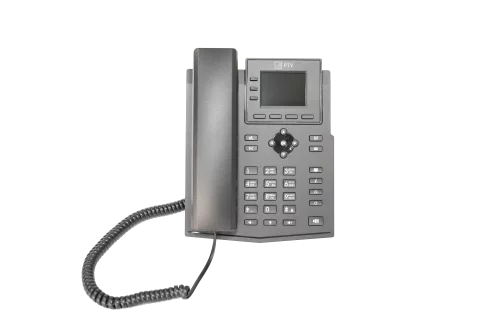 SIP телефон T13P-RU, 4 линии, 2x10/100, HD аудио, цветной дисплей 2,4