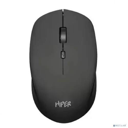 Мышь HIPER беспроводная HOMW-091 {1600dpi, черный, USB, 4кнп}