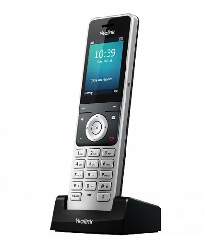 Телефон YEALINK W56H DECT SIP-трубка для W52P/W53P/W60P/W60B/CP930W-Base/W80B, шт (W56H#TRL)
